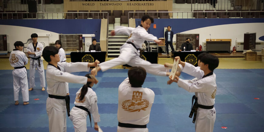 Kukkiwon Demo-Team Auswahl 2024